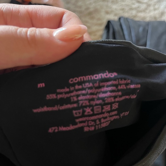 Commando leggings faux leather size M - Picture 2 of 2